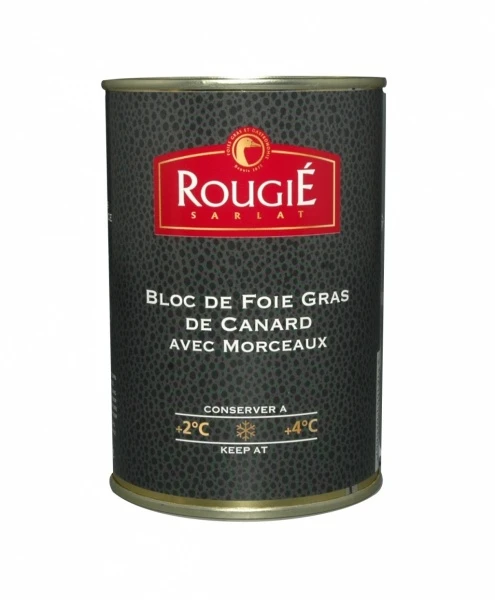 Bloc de foie gras de canard mi-cuit