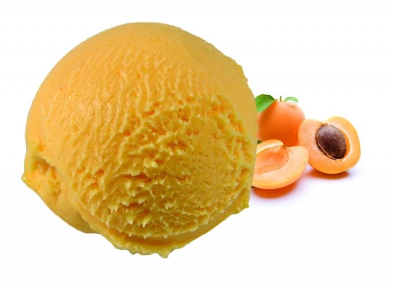 Sorbet plein fruit abricot de France