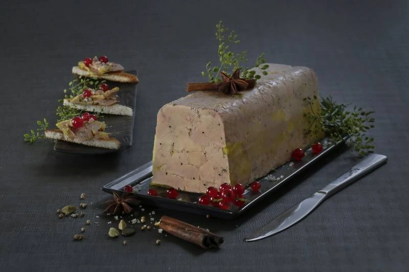 Foie gras entier coteaux  du layon fleur de sel