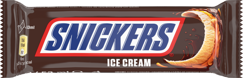 Barre glacée "Snickers"